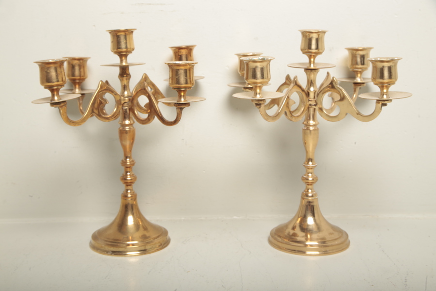 Kandelabrar 'Scandia Malm', 1-par