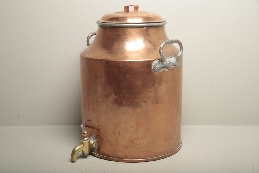 Kopparbehållare, 1800/1900-tal
