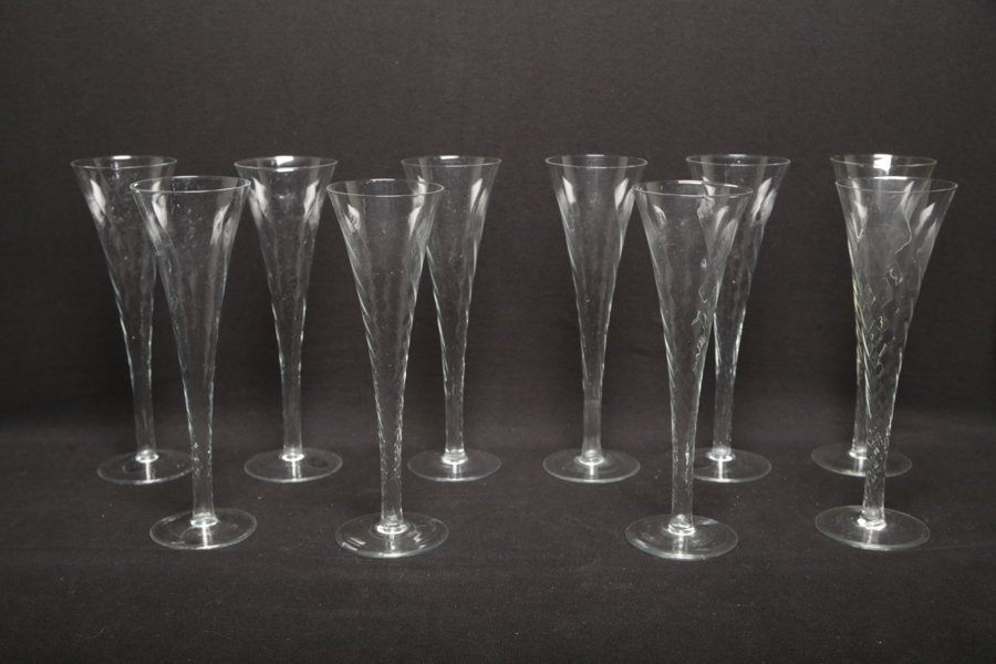 Champagneglas, 10st
