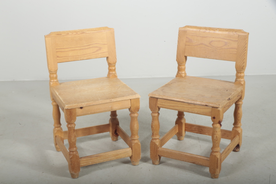 Stolar, Allmoge-stil, 1970-tal, 1-par