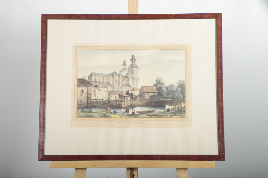 Etsning efter A.Myer, 1900-tal 