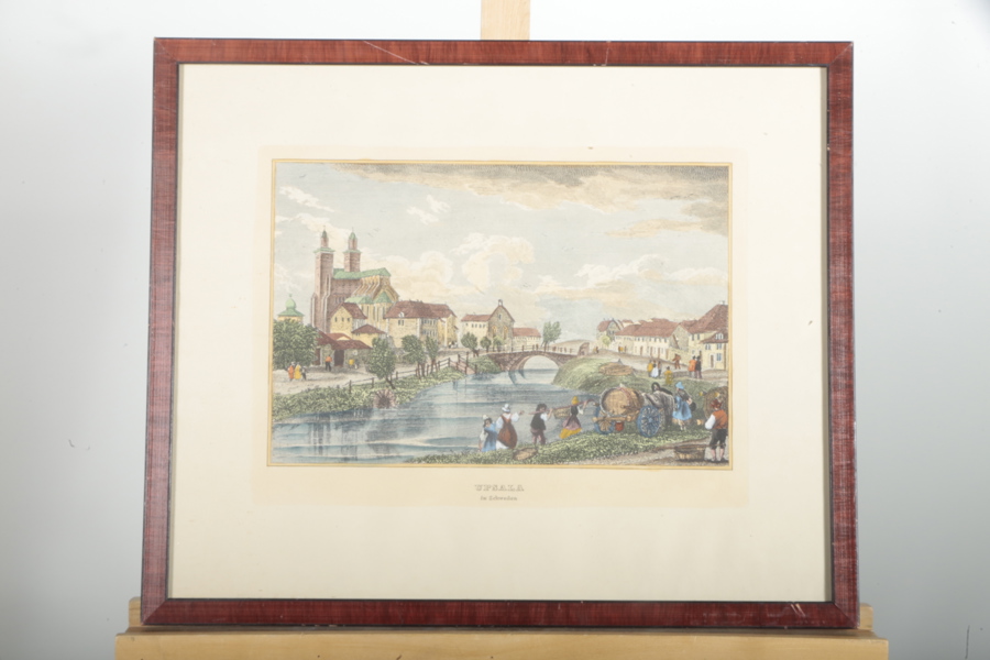 Etsning, 1900-tal, "Uppsala"