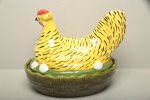 Ägghöna, porslin 