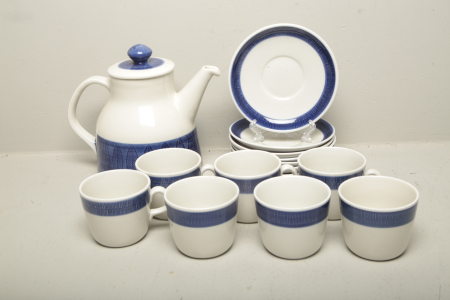 Rörstrand, "Koka Blå"- servisdelar