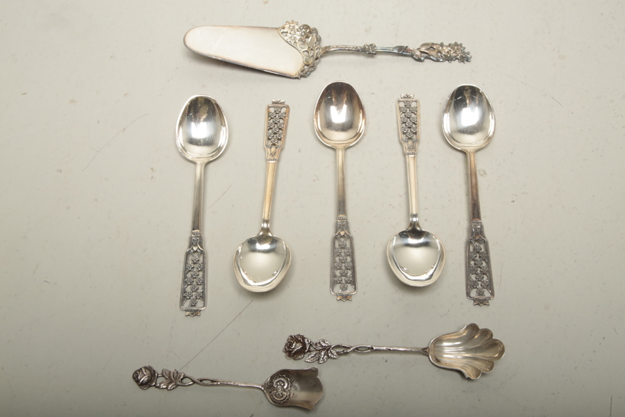 Silverbestick, 830 Silver, 8-delar