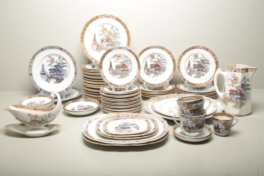 Rörstrand servis "Japan", 75-delar