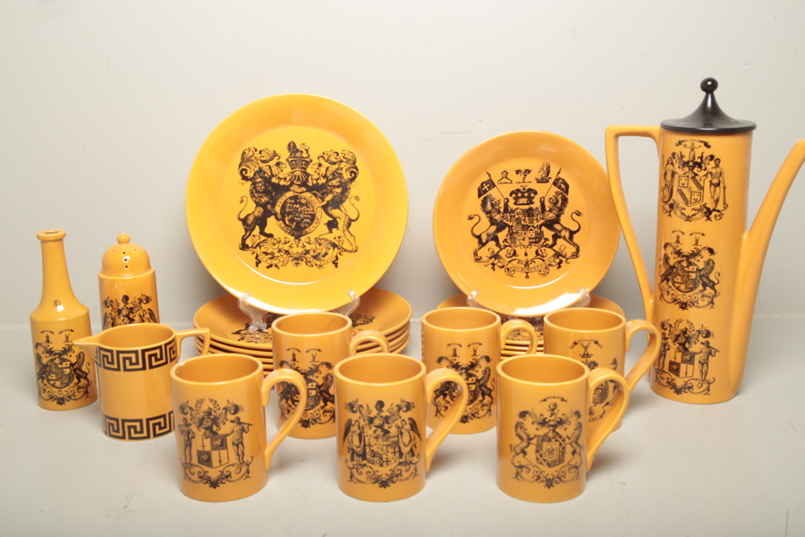 Engelsk servis Portmeirion-"British Herald", 1960-talets senare del