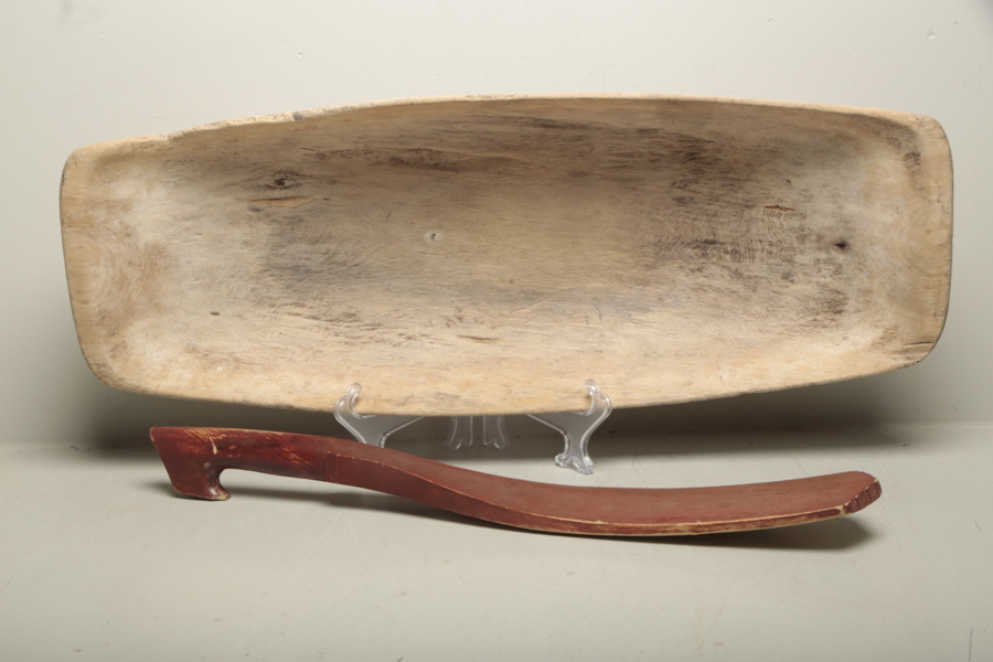 Tråg, 1800-tal, Allmoge 