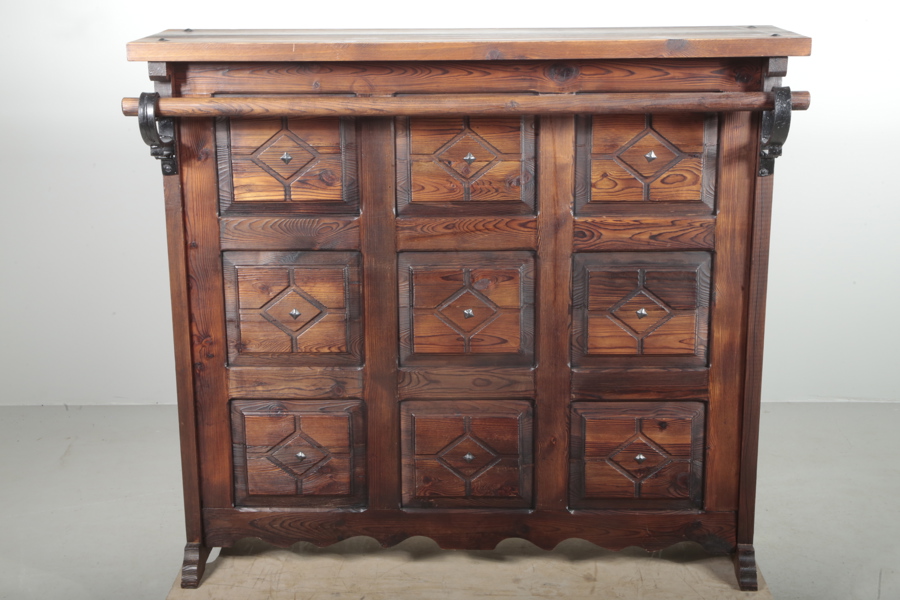 Brutalistisk  bar, Spanien 1960-tal