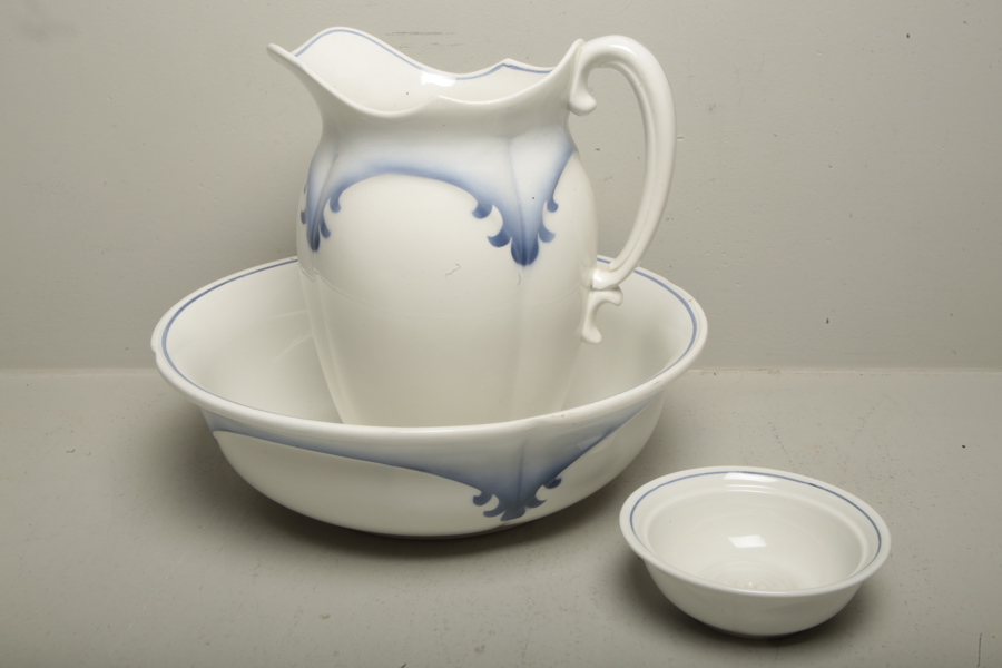 Gefle tvättset, 3-delar, 1900-talets första hälft.