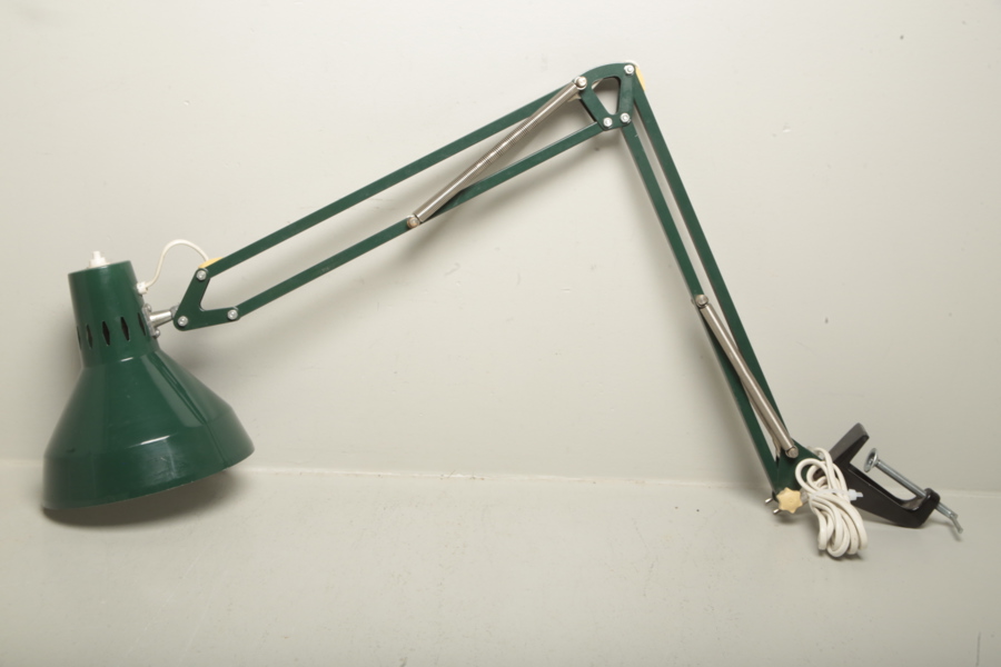 Skrivbordslampa, 'Pileprodukter', 1950/1960-tal