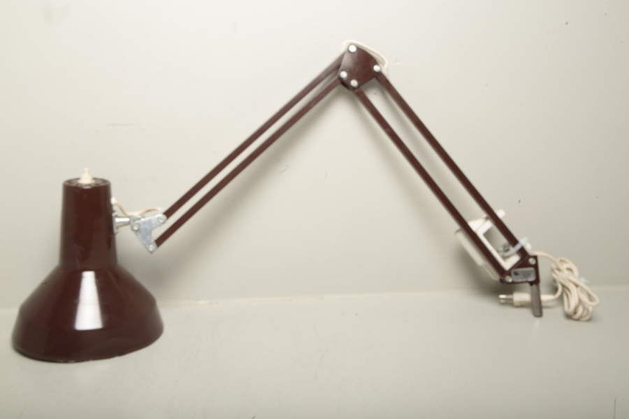 Skrivbordslampa, 'Pileprodukter', 1950/1960-tal 