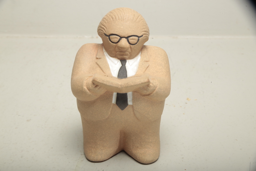 Lisa Larsson figurin, sparbössa- "Gunnar Sträng"