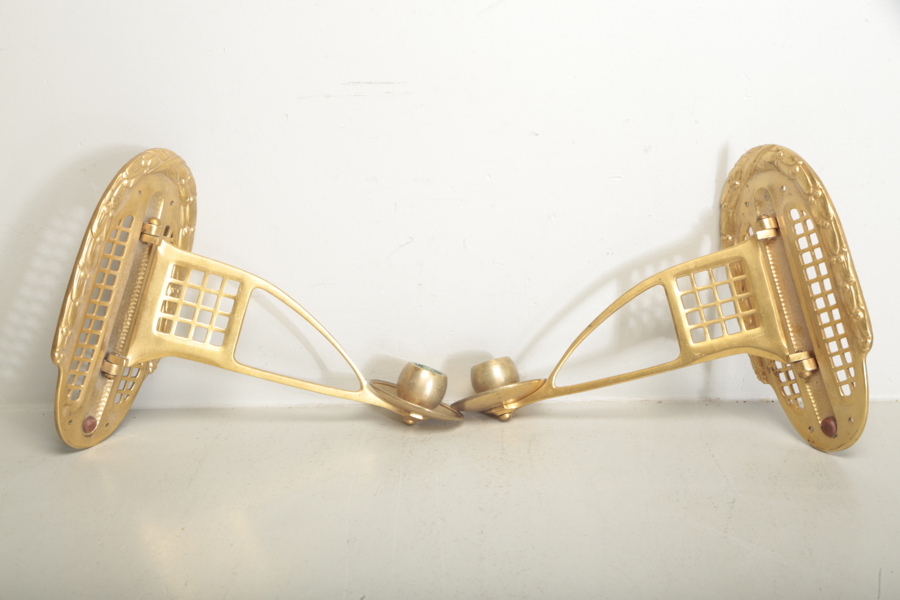 Vägglampetter 1-par, Jugend-stil, 1900-tal 