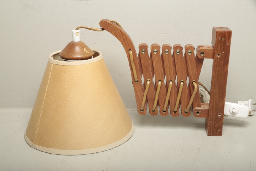 Vägglampa, 1950/1960-tal