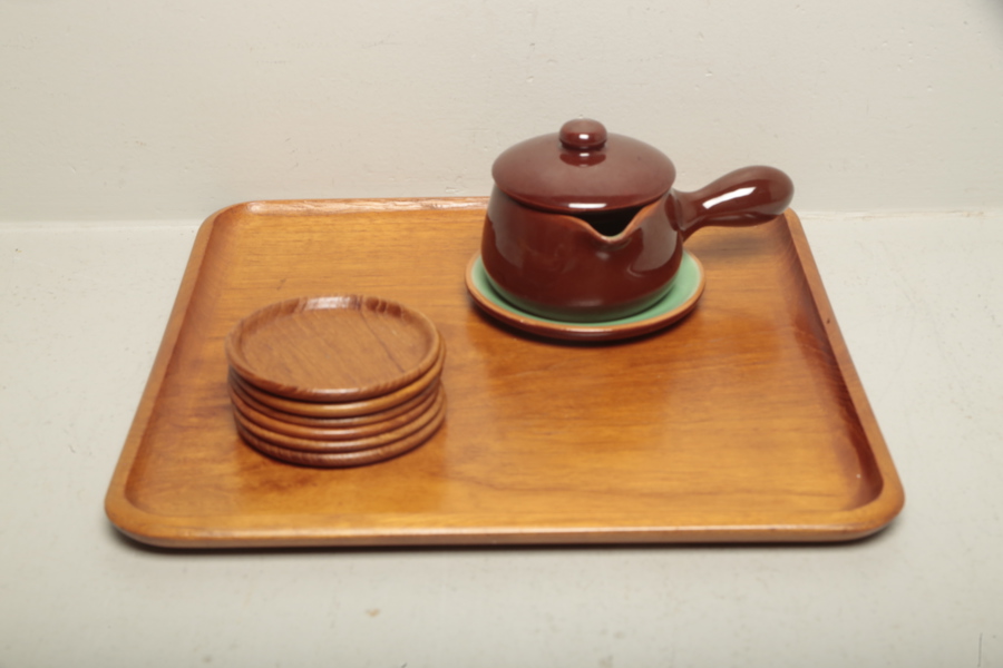 Karl Holmberg- Teak & Ekeby smörbytta