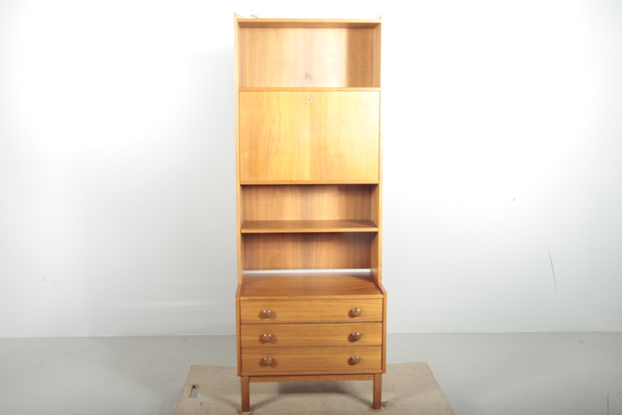 Bokhylla, 1950/1960-tal i teak 