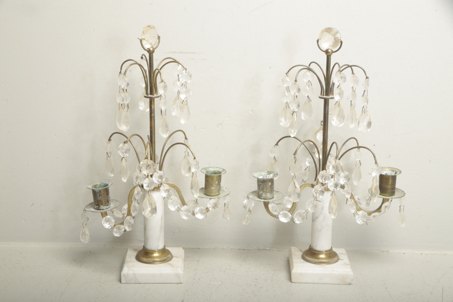 Bordslyster, 1-par, 1900-tal