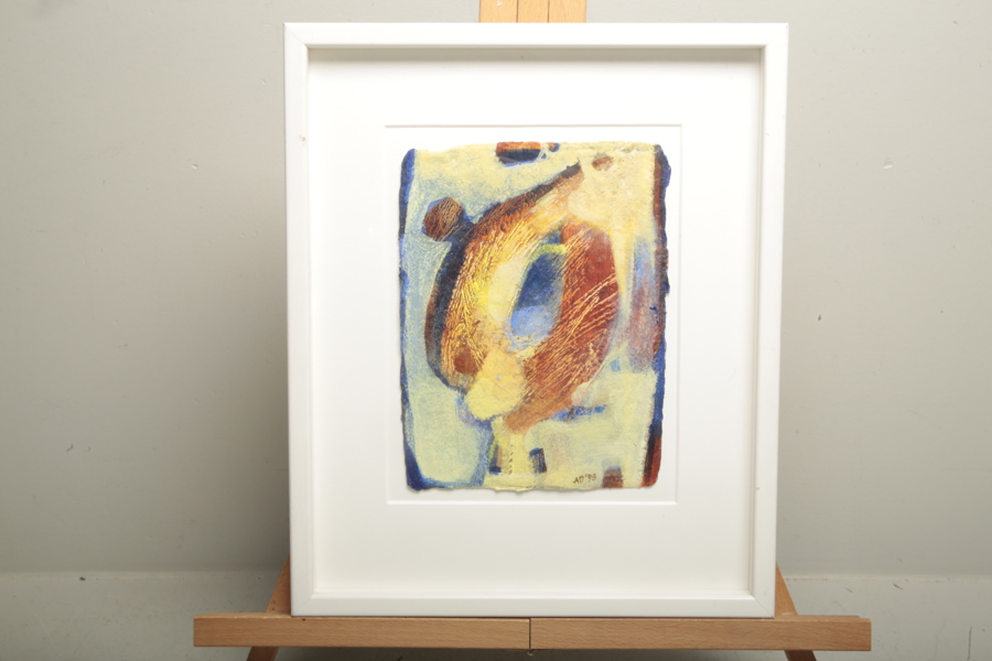 Anna Dellermalm, blandteknik, signerad