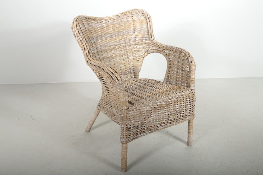 Rottingfåtölj, 1900-tal