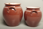 Uppsala Ekeby, keramikkrukor, 2st