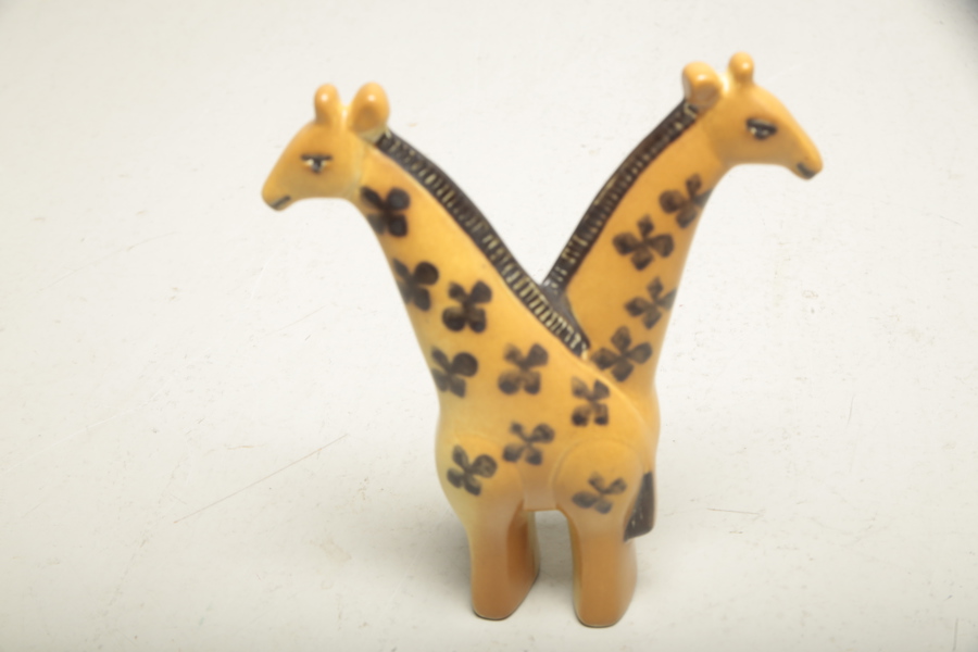 Lisa Larsson, Gustavsberg,  figurin "Giraffer" ur serien Noaks Ark 