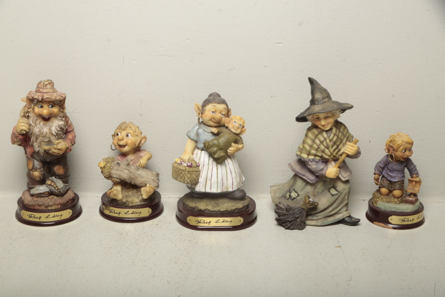 Rolf Lidberg troll, 4st 