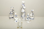 Figuriner, porslin, 5st 