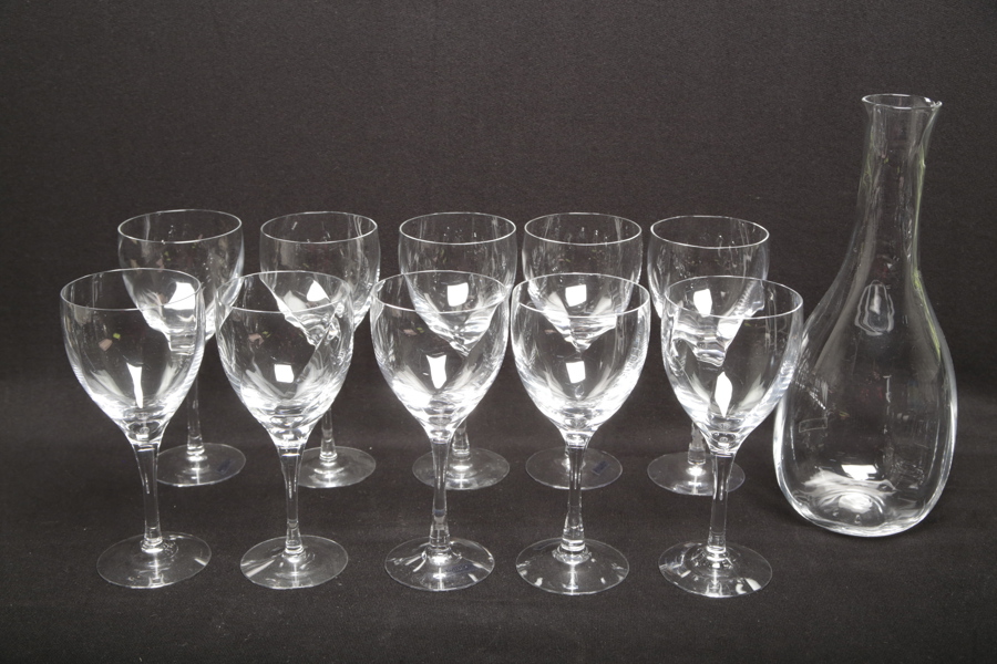 Kosta Boda "Cháteau", Glasservis, Design: Bertil Vallien 