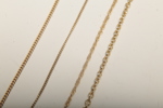 Guldhalsband 18K, 4st
