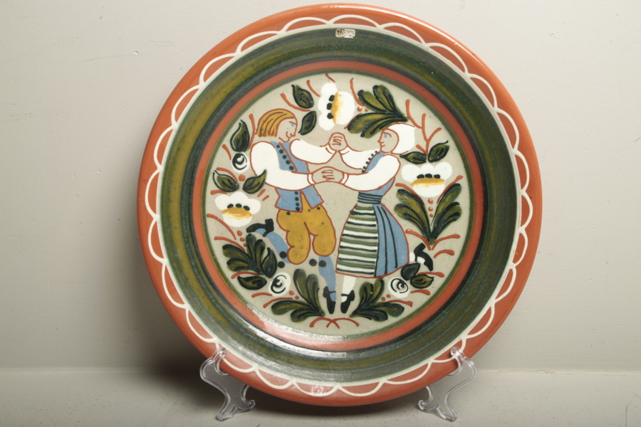 Fat "Daladans", Nittsjö Keramik 