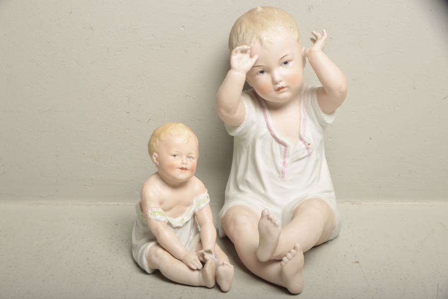 Figuriner, 2st, "Gebrüder Heubach Kex", Omkring år 1900