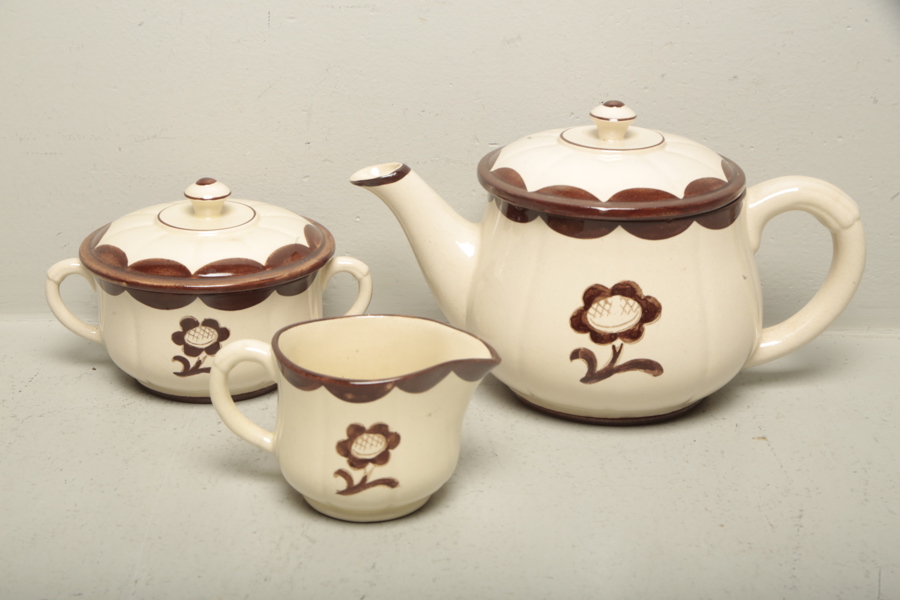 Gustavsberg "Pyro", 3-delar