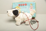 Leksakshund "Fido", mekanisk, 1950-tal 