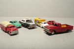 Samlarbilar i plåt, 6st, Japan