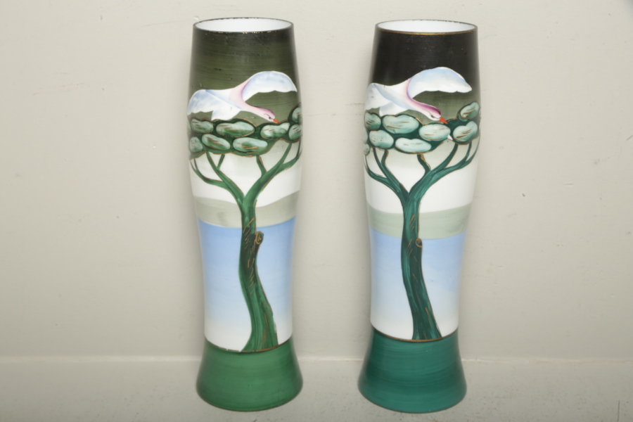 Flussvaser, 1800/1900-tal, 1-par