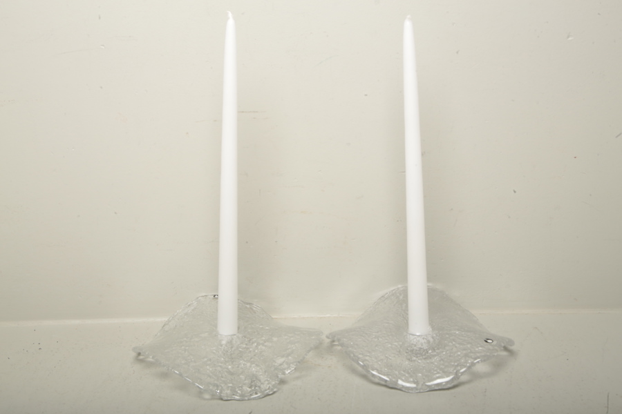 Pukeberg ljusstakar, 1-par "Manet"