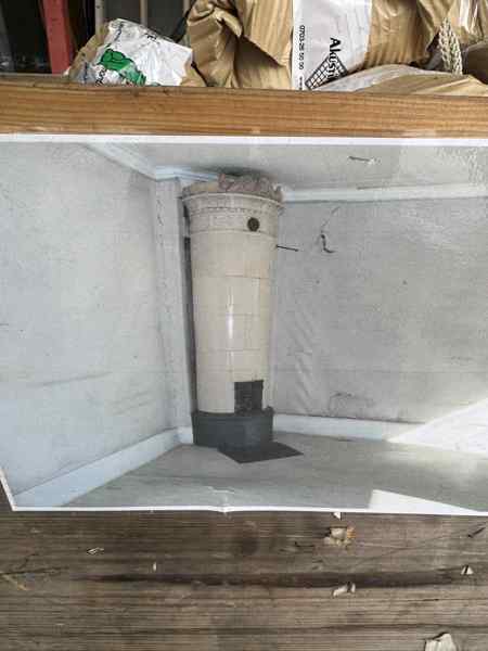 Kakelugn, 1800/1900-tal