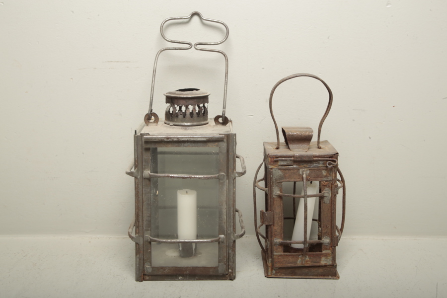 Lyktor, 2st i plåt, 1800/1900-tal 
