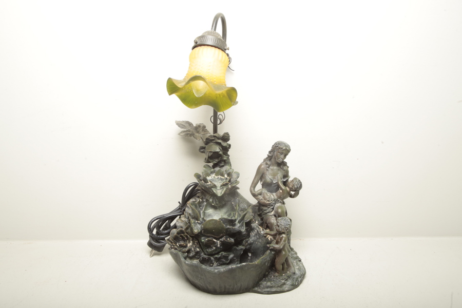 Bordslampa/ Fontän, Jugend-stil, 1900-tal