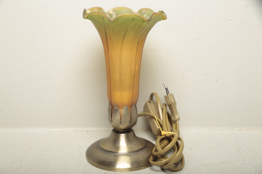 Bords/ Fönsterlampa, Jugend-stil, 1900-tal 