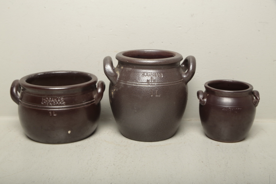 Höganäs keramik, 3-delar