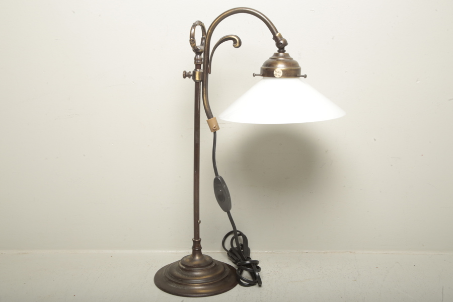 Ateljélyktan, bordslampa 