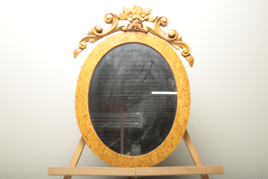 Spegel i björk, 1900-tal 