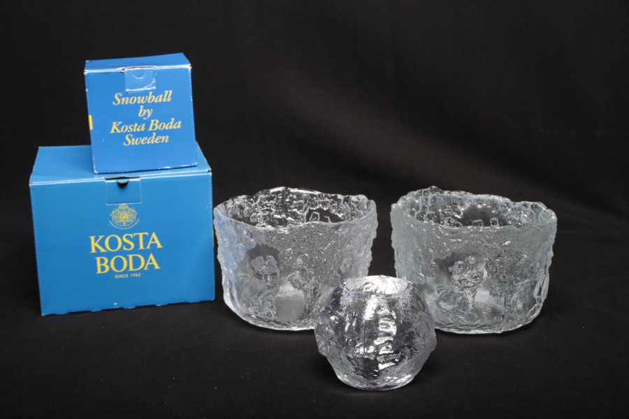 Kosta Boda "Rhapsody",  2-delar