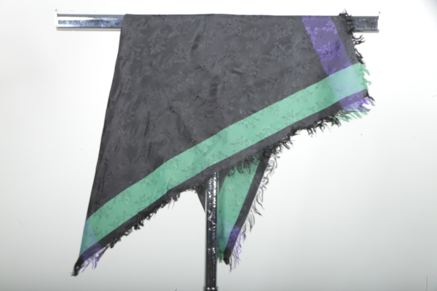 Dräktsjal, 1800/1900-tal 