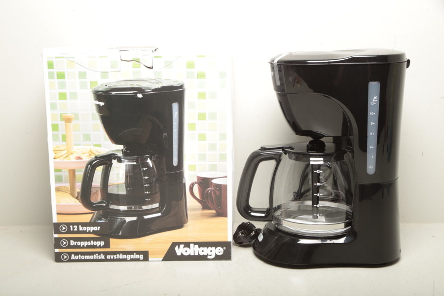 Kaffebryggare, Voltage 1000W