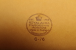 Servisdelar, 'Royal Amla Stafforoshire England', 26-delar