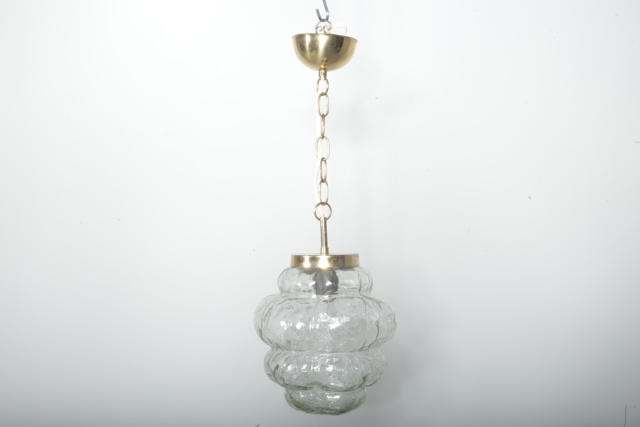 Taklampa, 1930/1940-tal, Tillskriven: Skansen Glas