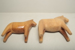 Figuriner, hästar, 2st